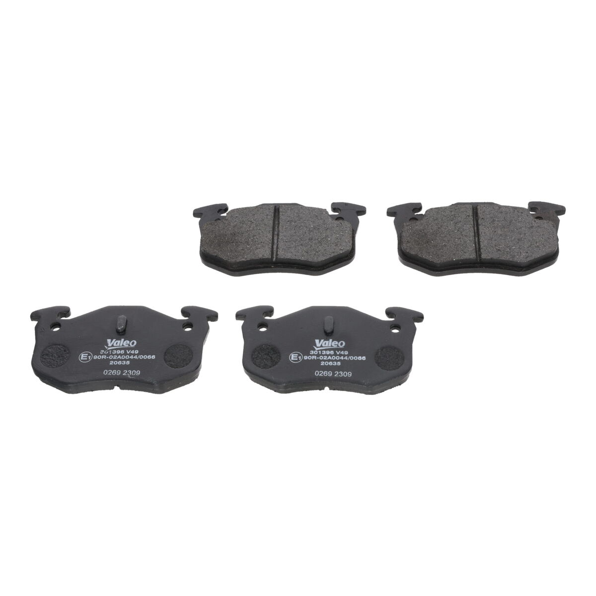Placute frana VALEO 301396